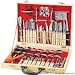 International Culinary Carving Set 80 Piece, Wood Case