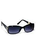 FOSSIL Flex - O - Matic Sunglasses Black Plastic with Rhinestones - B001F0IC40