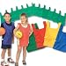 Youth Nylon Pinnies Green (DZN)