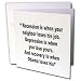 Funny Quotes And Sayings - Recovery - Greeting Cards-6 Greeting Cards with envelopes