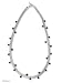 Long necklace, 'Silver Night'