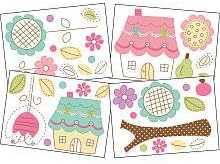 Living Textiles Baby Wall Decal Set - Baby Doll by Living Textiles Baby