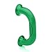 Green Toobaloo Auditory Feedback Phone – Accelerate reading fluency, comprehension and pronunciation with a reading phone.