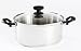 Kitchen & Housewares : Proctor Silex 54509 Stainless Steel Softhandle 5 Quart Covered Dutch Oven