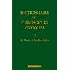 Dictionnaire des philosophes antiques : Volume 5b, 2e partie, de Plotina � Rutilius Rufus