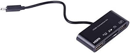 3 in 1 Micro USB OTG Sd Tf HUB Card Reader MHL to Hdmi Hdtv Adapter for Samsung Galaxy S5 S3/S4/Note2/Note3