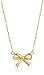 Amazon Collection Sterling Silver Bow Necklace, 18