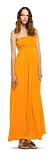 FINE SILK & WOOL JERSEY MAXI DRESS