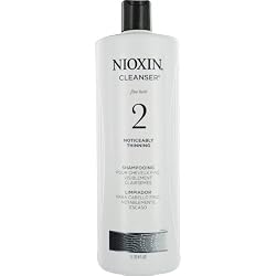 Nioxin Cleanser, System 2 (Fine/Untreated/Noticeably Thinning ), 33.8 Ounce