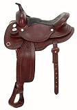 Royal King RB Auto Adjust Flex Tree Saddle-Suede Seat