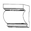 House of Fara 502 Decorative Molding Pack of 6