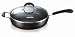 Imusa Jumbo Cooker with Silicone Handle 12 Inch, Black