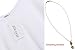 Meaneor Women's Long Sleeve Lace Embellished Loose Dress Top