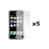 Search : 5-Pack Premium Reusable LCD Screen Protector with Lint Cleaning Cloth for Apple iPhone 3GS / 3G S 16GB 32GB + FREE SF Planet Neckstrap !
