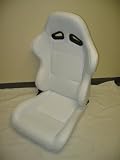White Racing Seat