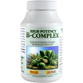 High Potency B-Complex 180 Capsules