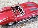 1/43 Scale AutoArt 1959 Chevrolet Corvette Stingray Open Top Concept Car (Red)