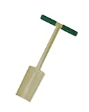 Bully Tools 92505-L All Steel Tulip Spade with 6-Inch Curved Blade