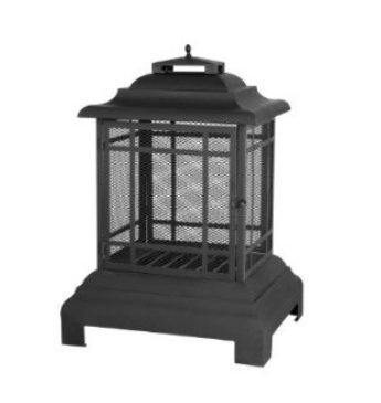 Firesense 02679 - Rectangle Pagoda Patio Fireplace