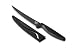 Kuhn Rikon 2830 Nonstick Flexi Knife Colori Black