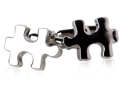 Best Jigsaw Puzzle Cufflinks by Cuff-Daddy