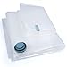6 Pack Wholesale Space Saver Vacuum Seal Storage Bags - 1 Xlarge, 2 Large, 2 Med Combo and 1 Travel Bag