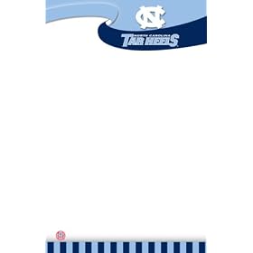 Turner CLC North Carolina Tar Heels Notepads, 5 x 8 Inches, 2 Packs (8170275)
