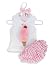 Mud Pie Tiny Dancer Ice Cream Tank And Bloomer Set, Pink/White, 12-18 Months