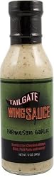 Tailgate Parmesan Garlic Tailgate Wing Sauce, 12-Ounce Glass Bottles (Pack of 12)