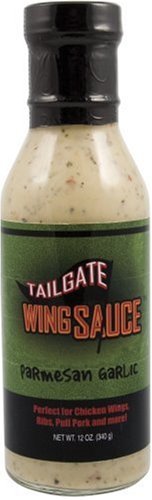 Tailgate Parmesan Garlic Tailgate Wing Sauce, 12-Ounce Bottle (Pack of 12) by Tailgate