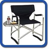OASIS MARINE CHAIR W/ NON-SKID RUBBER FEET -Side Table & Cup Holder-3 Years Warranty-A FREE $19.99 VALUE POCKET UMBRELLA INCLUDED WITH PURCHASE..