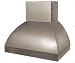 Independent LARE30SS Stainless Steel Laredo 30 Inch Wide, 600 CFM, 3 Speed Wall Mounted Range Hood with Baffle Filter and Internal Blower