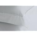 100% Egyptian Cotton 400 Thread Count White 5ft King Size Fitted Bed Sheet by Viceroybedding