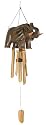 Asli Arts Collection CEL326 Elephant Bamboo Wind Chime