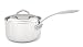 CIA Masters Collection 7-Ply Copper Clad Stainless Steel 2.5 Quart Saucepan