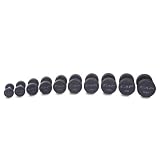 Cap Barbell Commercial Rubber Dumbbell Set