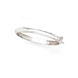 Sterling Silver Polished Baby Bangle
