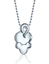 Alex Woo "Little Signs Animals" Silver Mouse Pendant Necklace
