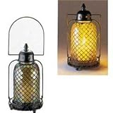 キャプテンスタッグ モザイク ランプ ライトハウス アンバー MK-3237