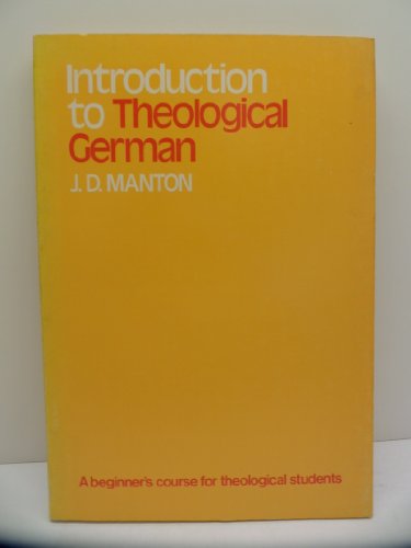 Introduction to Theological German