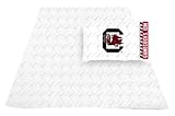 SOUTH CAROLINA GAMECOCKS OFFICIAL TEAM LOGO TWIN SIZE JERSEY SHEET SET