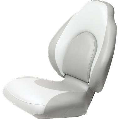 Attwood Centric Contour Seat, Blue/White