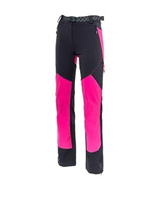Izas Pantalón Trekking Nimba (Negro / Fucsia)
