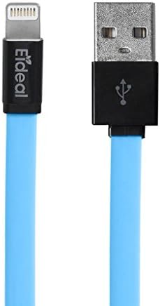 iPhone Cable, Lightning Cable 3 Feet for iPhone 6S / 6S Plus, iPhone 6 / 6 Plus, iPhone 5S 5C 5 (Black and Blue)