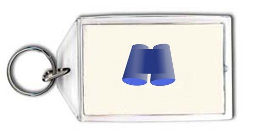 Binoculars Keychain