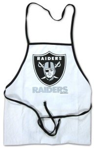 Oakland Raiders Grilling Bbq Apron