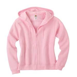 Ladies Full-Zip Hooded Sweatshirt