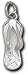 St Louis Cardinals Bird Bat Flip Flop 5/8