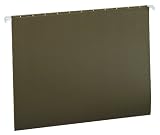 Filing Products Online Shop Ranking 20. TOPS Hanging Files, Green, Letter Size, 1/5 Cut Tabs, 8 Pack (TMM35512)