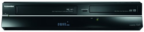 Toshiba RD-XV59DT DVD & VHS Player with Freeview+ 250GB Hard Drive Drive - Black